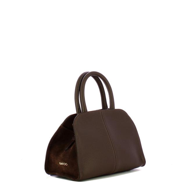 Iuntoo Borsa a mano Cluana piccola Cioccolato - 2