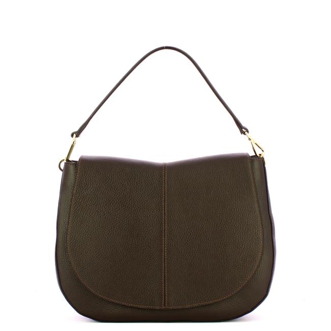 Iuntoo Borsa a mano Dorica grande Cioccolato - 1