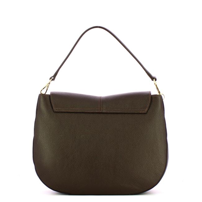 Iuntoo Borsa a mano Dorica grande Cioccolato - 3