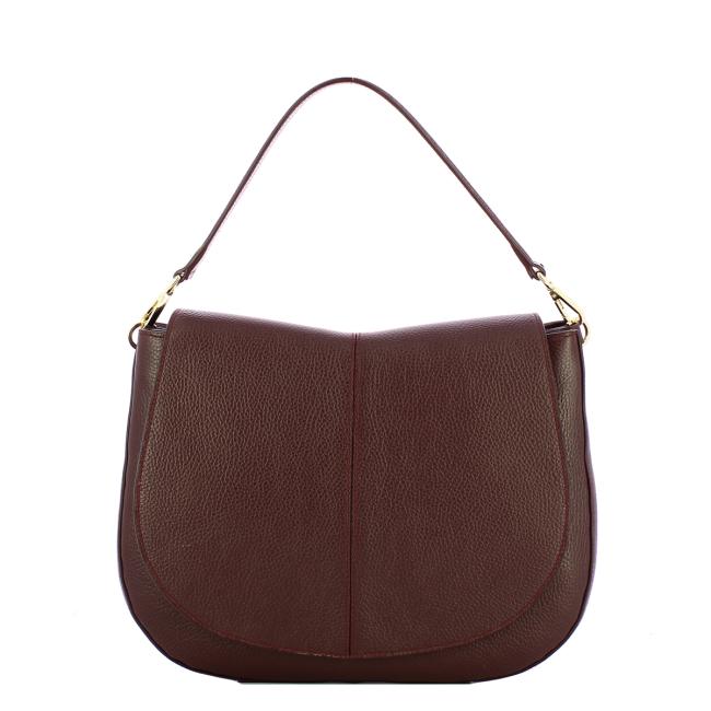 Iuntoo Borsa a mano Dorica grande Burgundy - 1