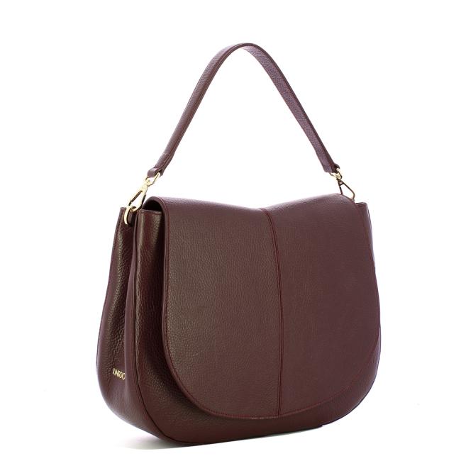 Iuntoo Borsa a mano Dorica grande Burgundy - 2