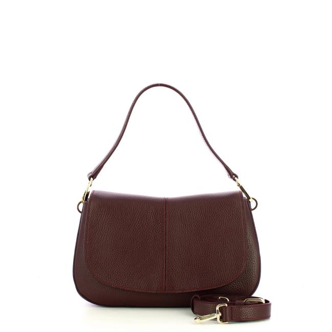 Iuntoo Borsa a mano Dorica media Burgundy - 4