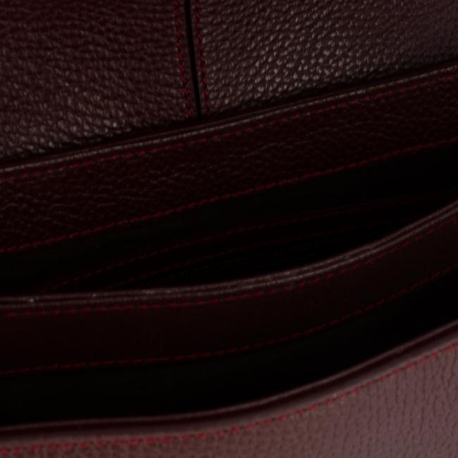 Iuntoo Borsa a mano Dorica media Burgundy - 5