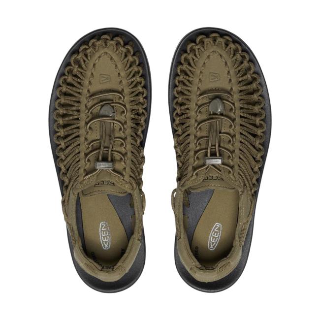 KEEN Sandalo Sneaker Uneek Uomo Dark Olive Black - 3