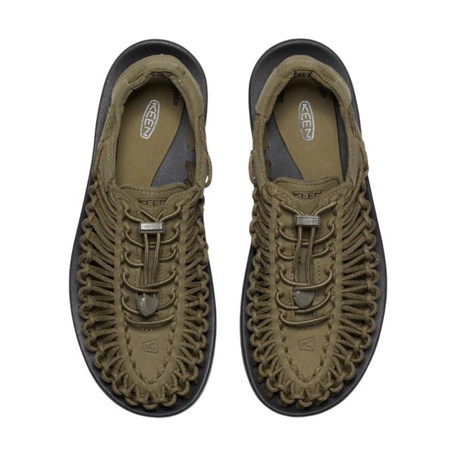 KEEN Sandalo Sneaker Uneek Uomo Dark Olive Black - 4