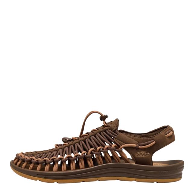 KEEN Sandalo Sneaker Uneek Uomo Dark Earth Chipmunk - 5