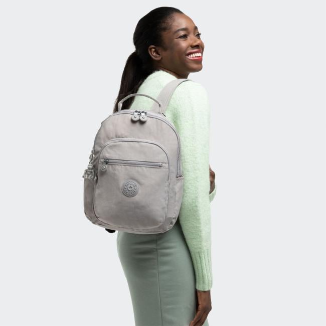 Kipling Zainetto Seoul S Grey Gris - 2
