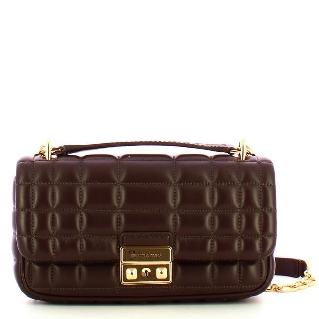 Michael Kors Borsa a spalla Tribeca Small Chocolate - 1