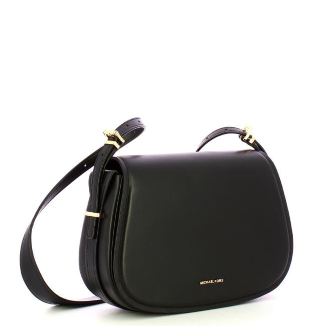 Michael Kors Tracolla Flap Lydia media Black - 2