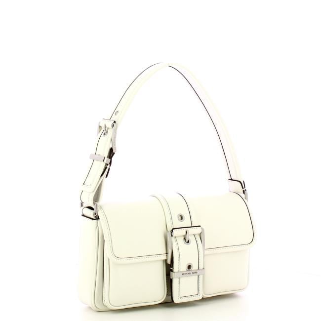 Michael Kors Borsa a spalla Colby media Optic White - 2