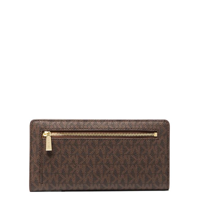 Michael Kors Portafoglio Bryant Grande Brown Acorn - 2
