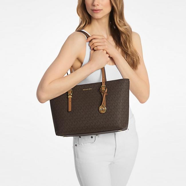Michael Kors Shopper Quinn media Bronze Acorn - 2