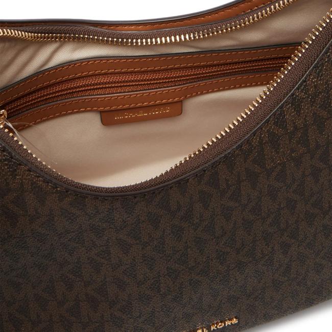 Michael Kors Jet Set borsa a mano convertibile Brn/Acorn - 32S6GJ6W8B 252 - 5