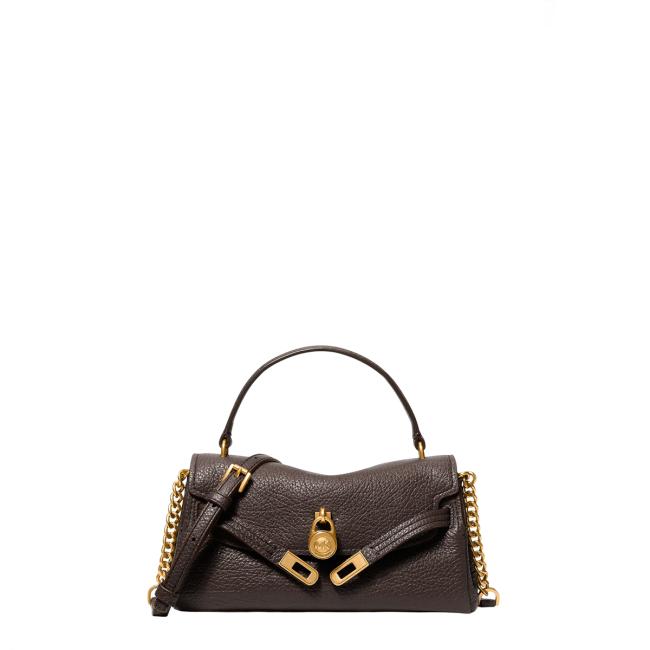 Michael Kors Hamilton Modern tracolla XS Chocolate - 32F6ANXC0E 251 - 1