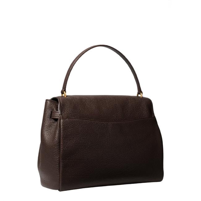 Michael Kors Borsa a mano Hamilton grande Chocolate - 30F6ANXS7E 251 - 4