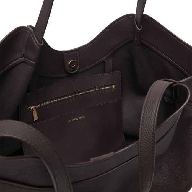 Michael Kors Nolita tote grande Chocolate - 30F6GY5T9L 251 - 5