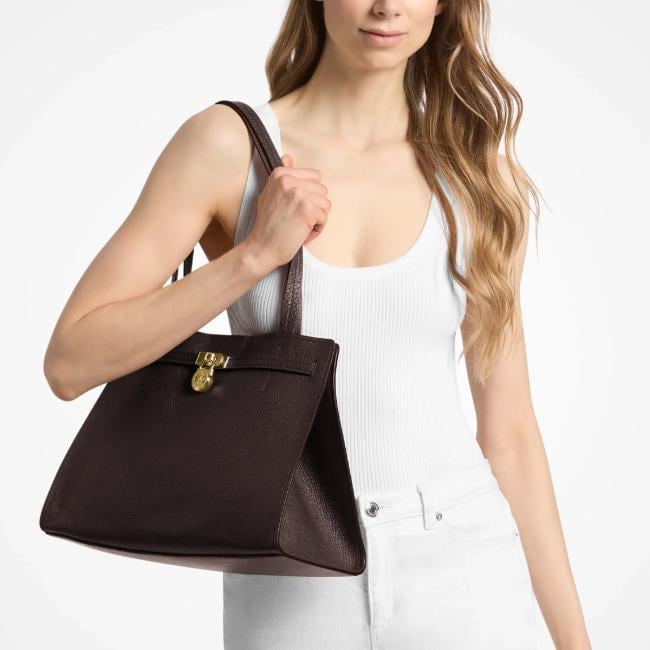 Michael Kors Hamilton Modern tote bag large Chocolate - 30F6GNXT7L 251 - 2