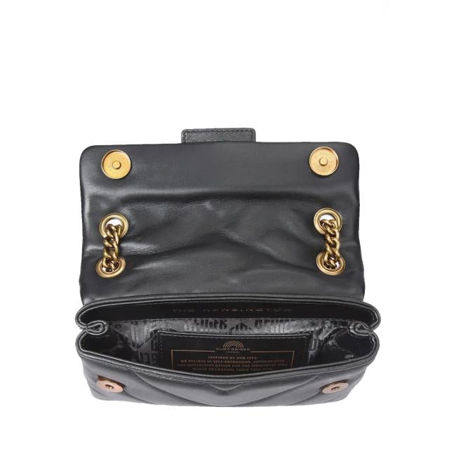 KUGE Tracollina Mini Kensington Bag Black Comb - 5