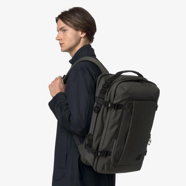 KWAY Zaino da viaggio Salome Green Blackish - 2