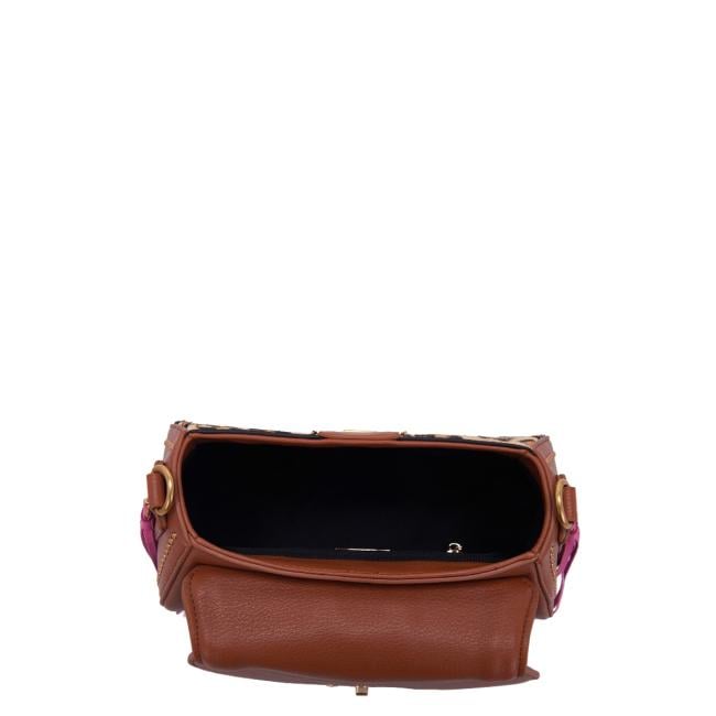La Carrie Borsa a Mano Ficus Brown - 5