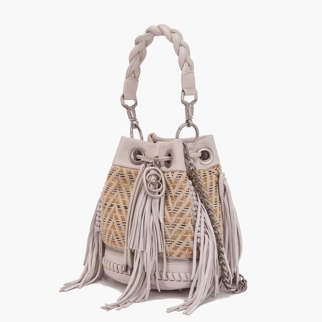 La Carrie Borsa a secchiello Legacy Multi Ivory - 2
