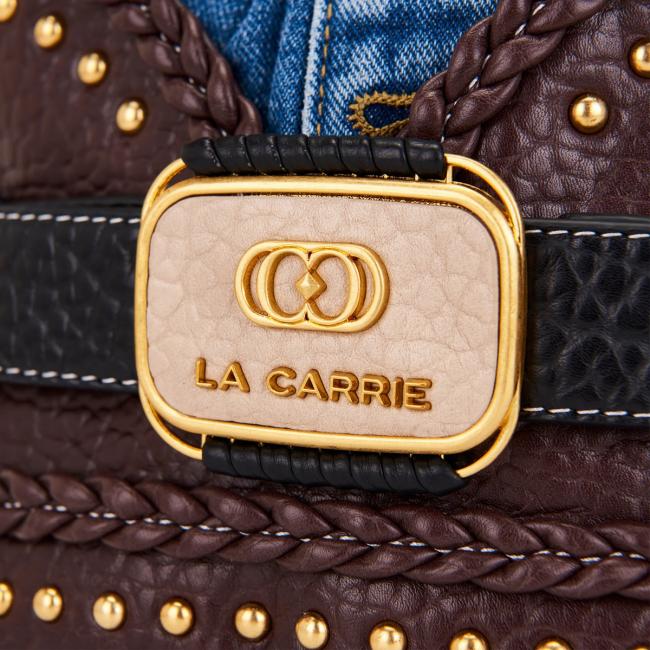 La Carrie Bagghy Bucket Dark Brown - 4