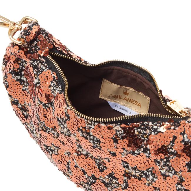 LAMI Mini Hobo Bag Diana Pailettes - 4