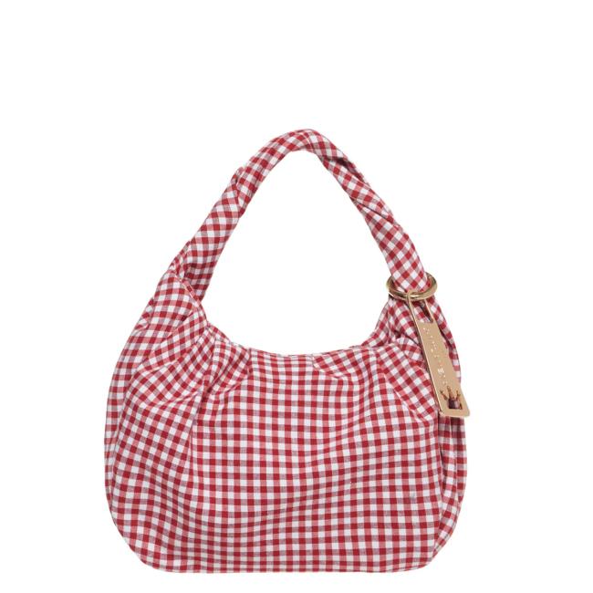 La Milanesa Borsa a mano Aralia Small Vichy Rosso - 1