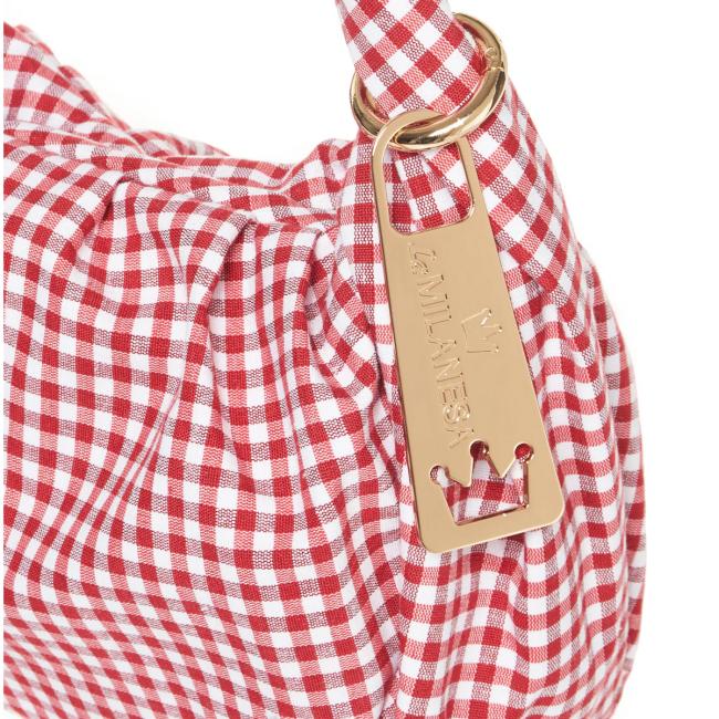 La Milanesa Borsa a mano Aralia Small Vichy Rosso - 2