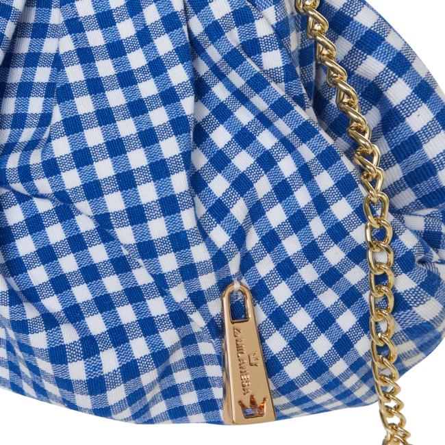 La Milanesa Pochette Petunia Vichy Blu - 2