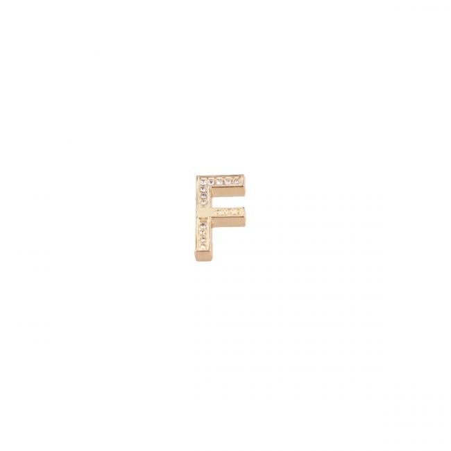 Liu Jo Letterina in Metallo con strass F - 1
