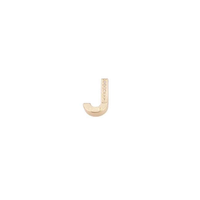 Liu Jo Letterina in Metallo con strass J - 1