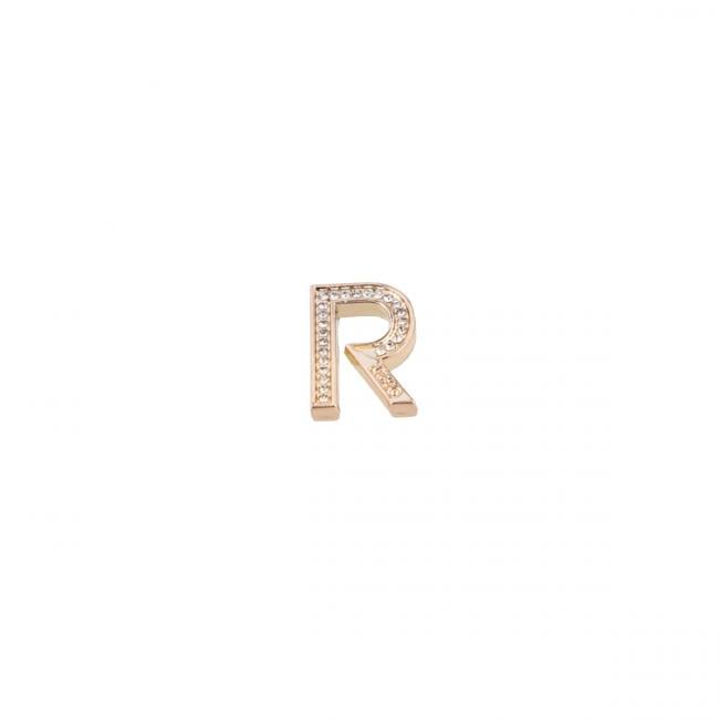 Liu Jo Letterina in Metallo con strass R - 1