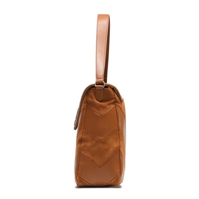 Liu Jo Borsa a spalla Patchwork Bronze Caramel - 4