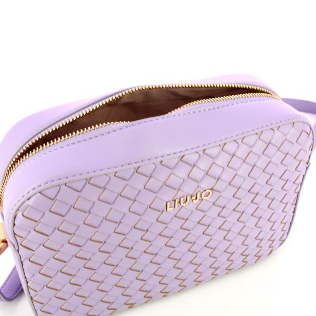 Liu Jo Camera Bag intrecciata Glicine - 4