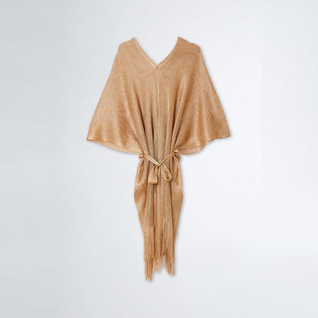 Liu Jo Gilet in Rete con Cintura Gold - 3