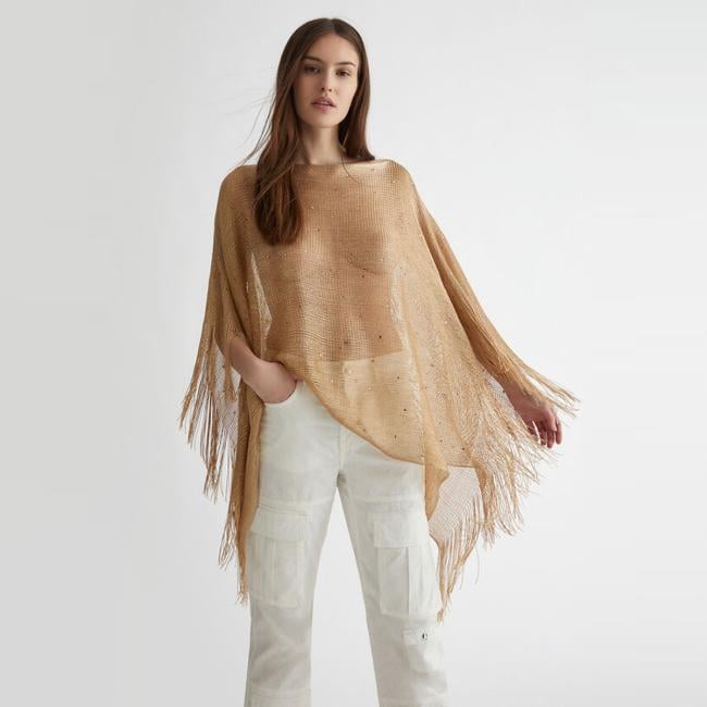Liu Jo Cappa in Rete con Strass Gold - 1