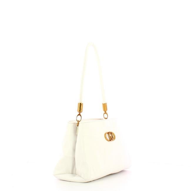 Liu Jo Borsa a mano S Double Off White - 2
