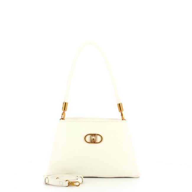 Liu Jo Borsa a mano S Double Off White - 4