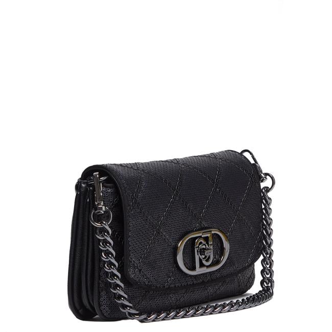 Liu Jo Borsa a spalla con paillettes Black - 3