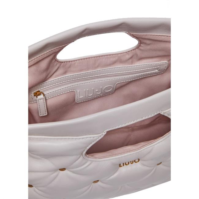 Liu Jo Borsa a mano Glossy con borchie True Champagne - 7