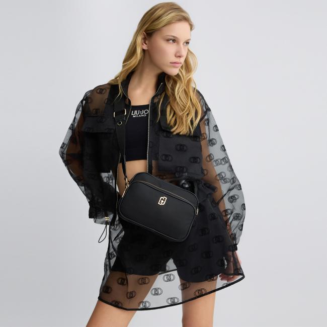 Liu Jo Camera case in nylon Black - 2
