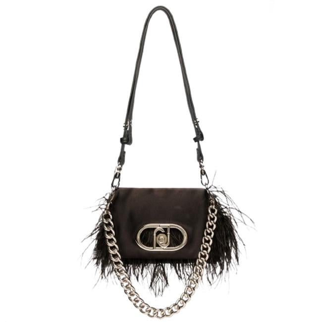 Liu Jo Sottospalla LaPuffy con piume Black - 1