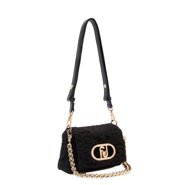 Liu Jo Sottospalla LaPuffy Piccola con ricamo Black - 3