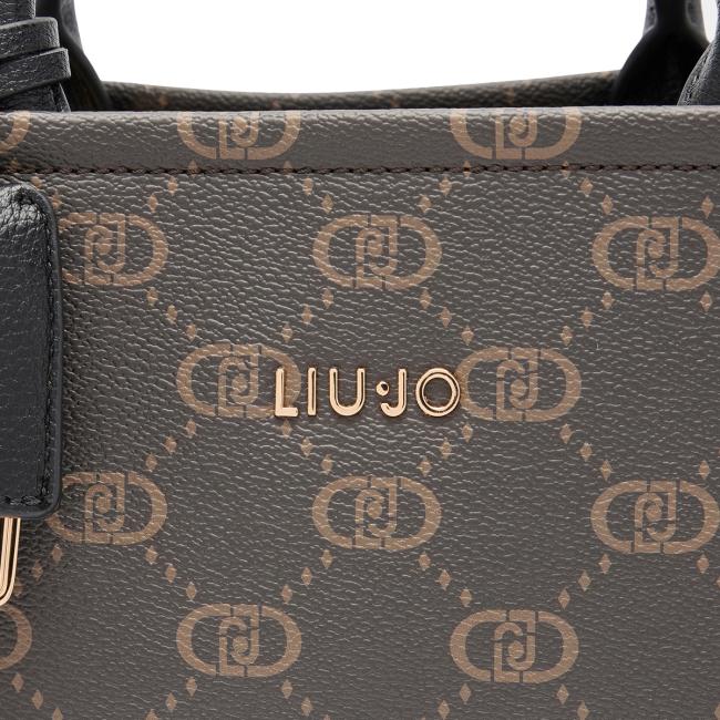 Liu Jo Borsa a mano Media Monogram Black - 3