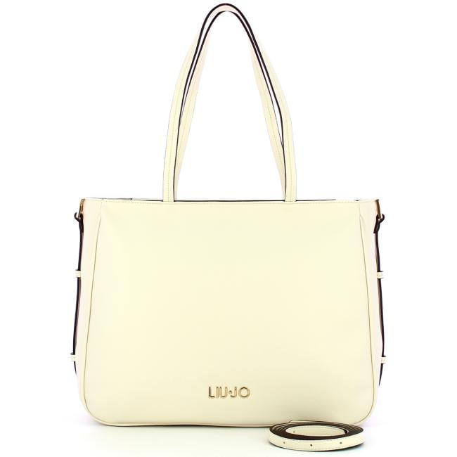 Liu Jo Shopping Bag Grande Arezu Cream - 4
