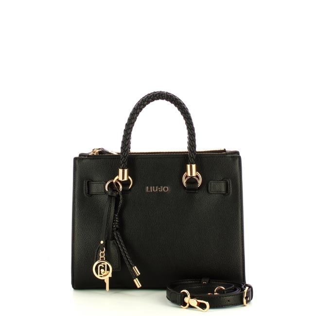 Liu Jo Borsa a mano Small Manhattan Black - 4