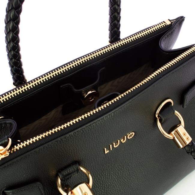 Liu Jo Borsa a mano Small Manhattan Black - 5