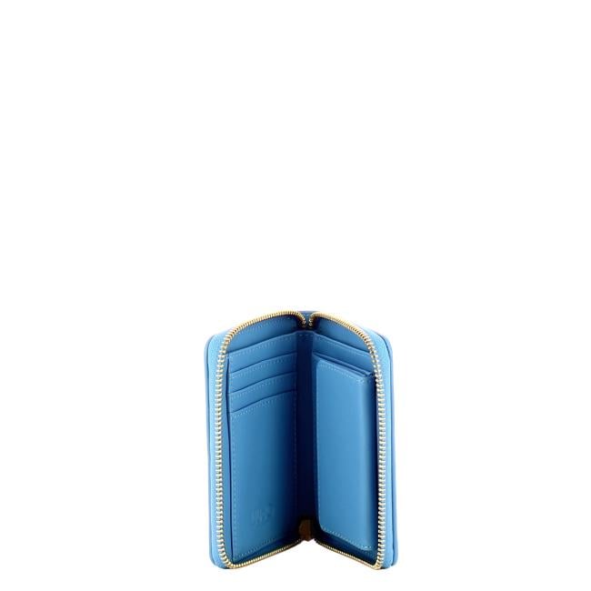 Liu Jo Portafoglio Piccolo Zip Around Azure Blue - 3