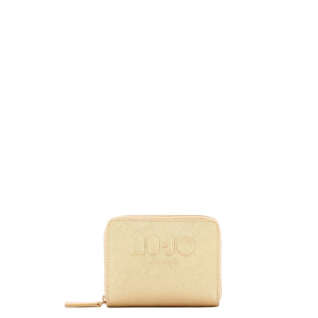 Liu Jo Portafoglio Piccolo Zip Around Light Gold - 1